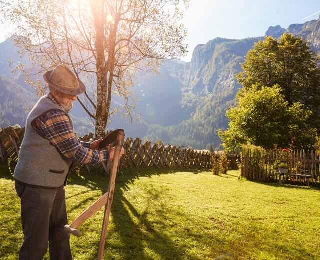 Bauernhof - Sense - Gazdaság - kasza