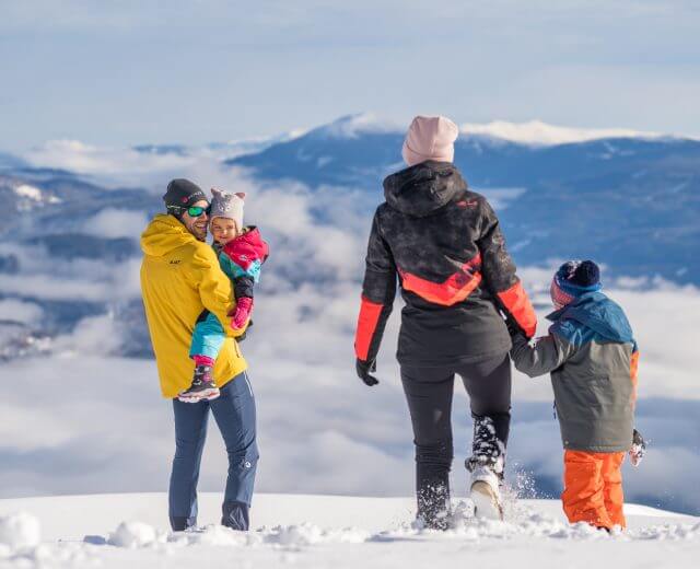 Téli családi üdülés a Salzburgi Lungauban