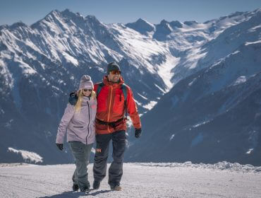 Téli túrák a Wildkogel-Arena Neukirchen & Bramberg síterepen A Wildkogel-Arena a téli túrák fellegvára a Magas-Tauern Nemzeti Park szívében.