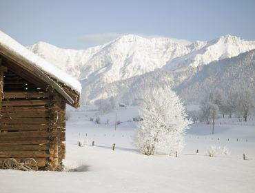 Winterlandschaft in Saalfelden Leogang