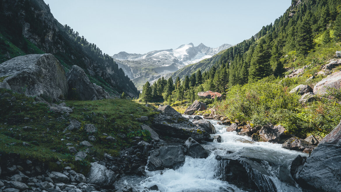 Magas-Tauern Nemzeti Park panoráma