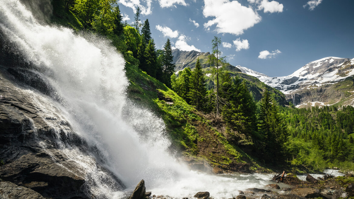 Vízesés a Käfertalban – Grossglockner magashegyi út