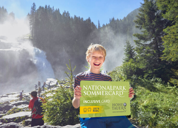 A Magas-Tauern Nemzeti Park nyári vendégkártya A Magas-Tauern Nemzeti Park nyári vendégkártya