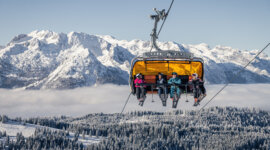 Edtalmbahn felvonó a Dachstein West sírégióban