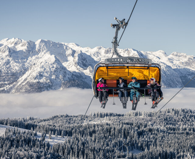 Edtalmbahn felvonó a Dachstein West sírégióban