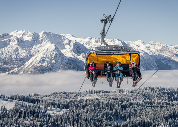 Edtalmbahn felvonó a Dachstein West sírégióban