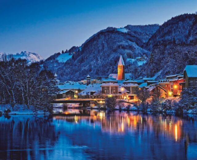 Hallein télen Hallein télen.