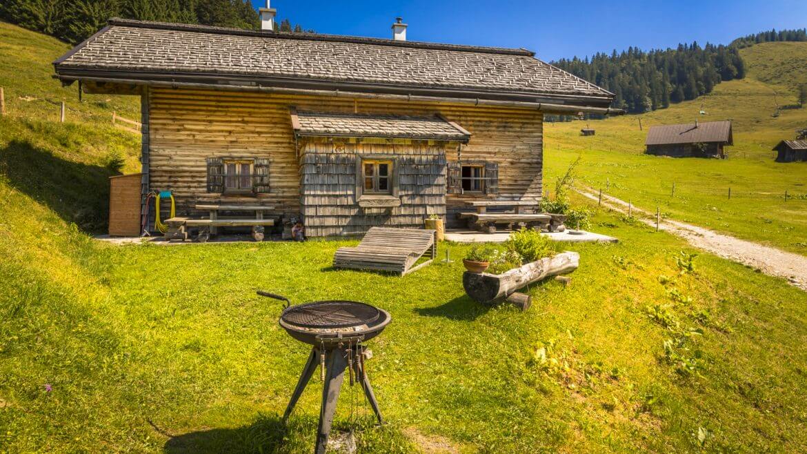 A Wallmannhütte várja Önt egy önellátó üdülésre az alpesi legelőn