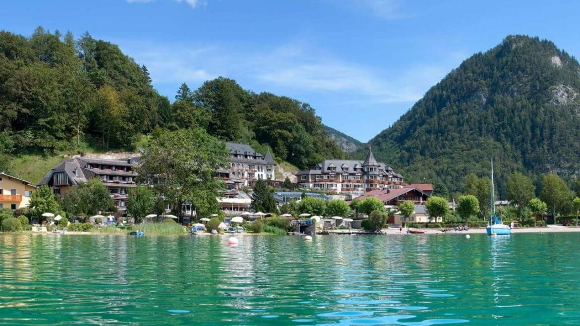 Négycsillagos szálloda a festői Salzkammergutban a Fuschlsee-tónál