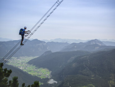 A Dachstein West túrarégióban található Donnerkogel via ferrata