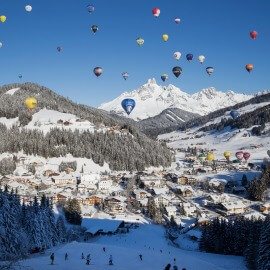 Nemzetközi hőlégballon hét Filzmoosban