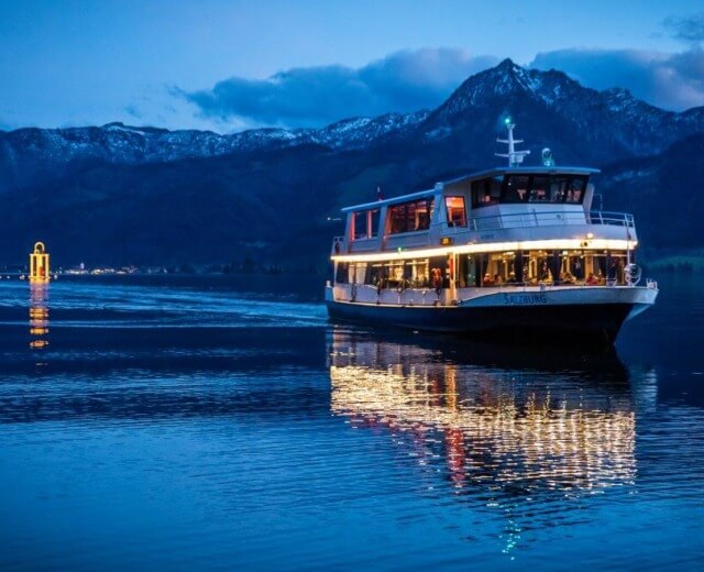 Adventi sétahajózás a Wolfgangsee tavon