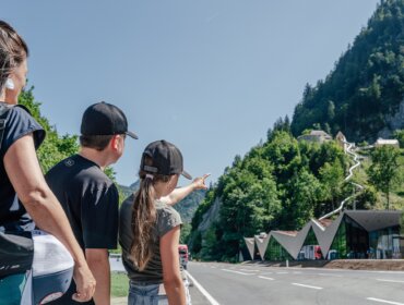 Kniepass erőd bemutató interaktív kiállítás