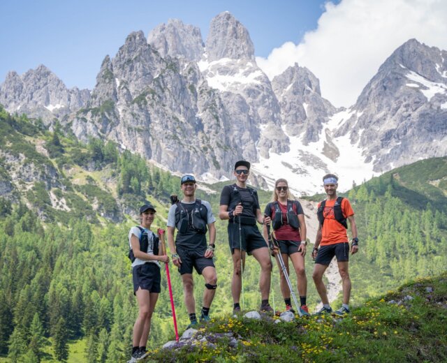 Futás a filzmoosi hegyekben Futás a filzmoosi hegyekben