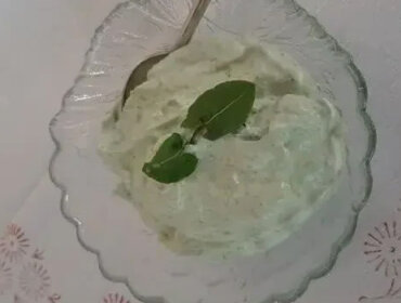 A habos sóska krém joghurt