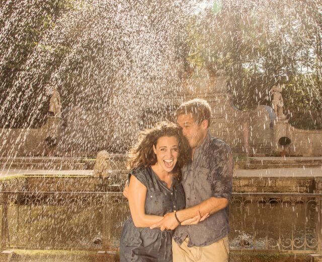 I giochi d’acqua al castello Hellbrunn attrazioni salisburgo hellbrunn