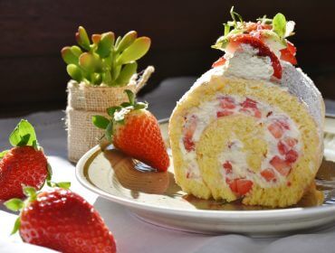 Erdbeer roulade - rotolo alle fragole