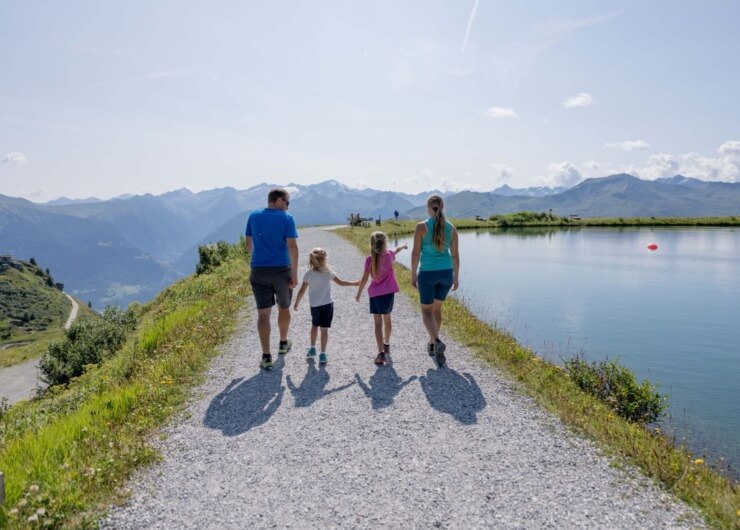 Famiglia sulla Schlossalm (c) Gasteiner Bergbahnen AG, Christoph Oberschneider (9) Famiglia sulla Schloßalm
