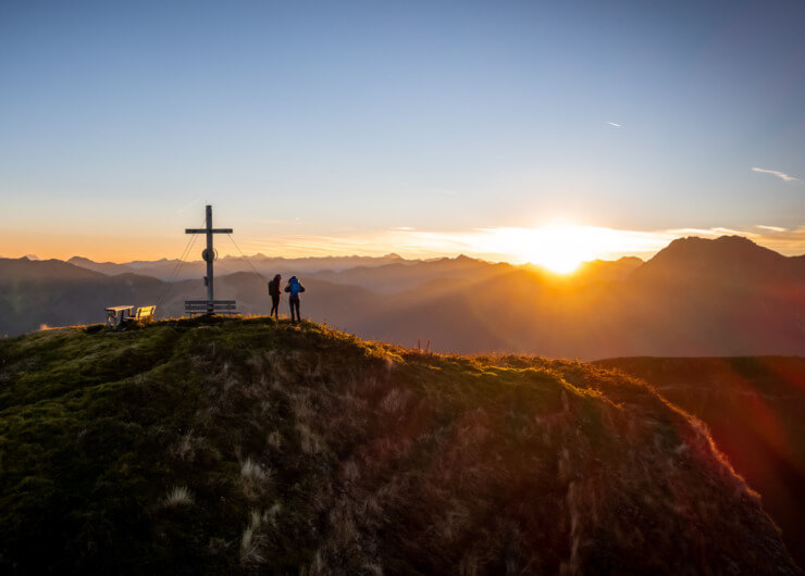 Romantica escursione all'alba