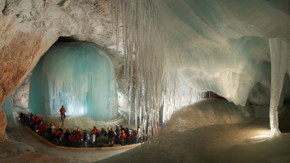 Eisriesenwelt - de grootste ijsgrotten ter wereld
