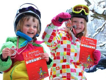 Kinderen tijdens skiles