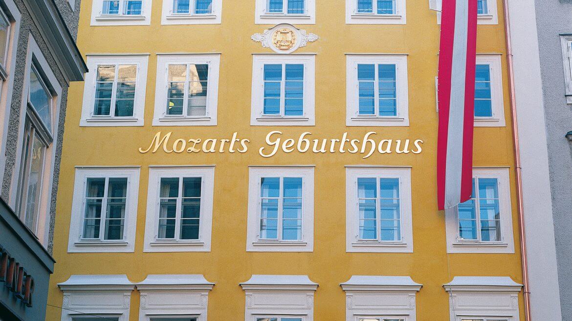 Het huis waar Mozart is geboren