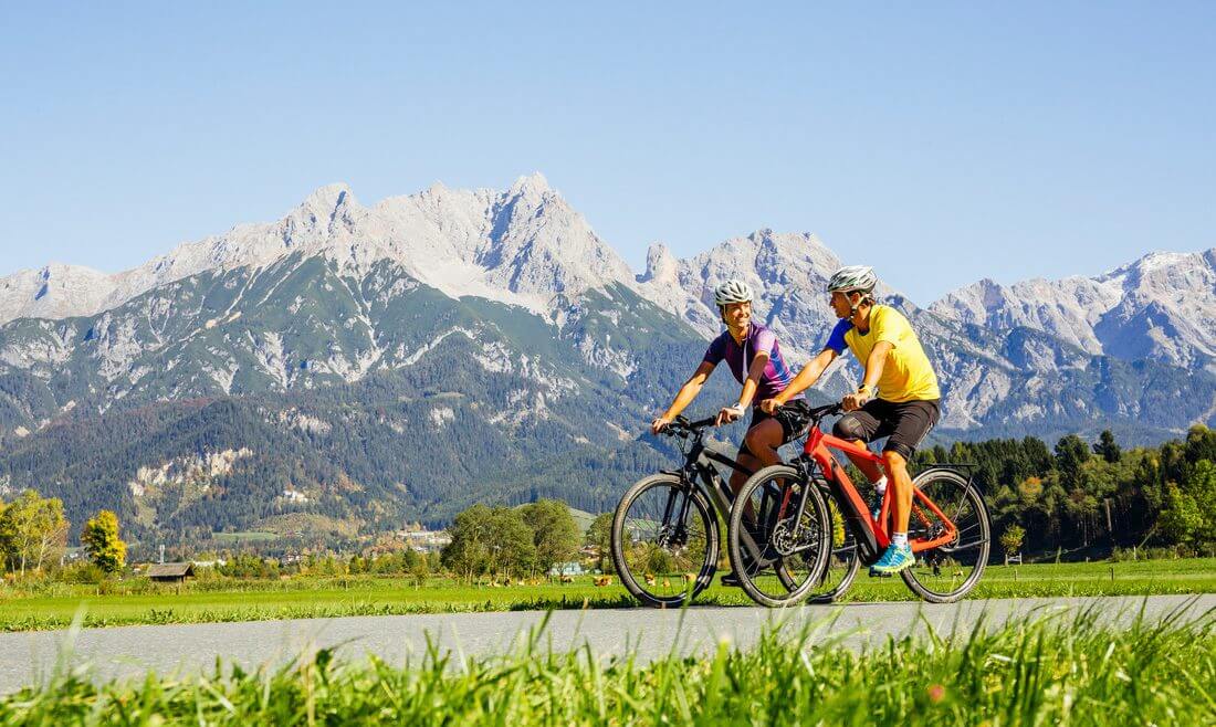 Tauernradweg bei Saalfelden (c)SalzburgerLand Tourismus