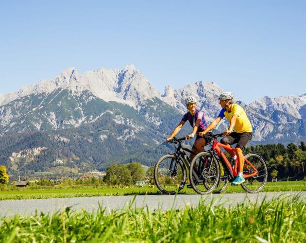 Tauernradweg bei Saalfelden (c)SalzburgerLand Tourismus Tauernradweg bei Saalfelden (c)SalzburgerLand Tourismus