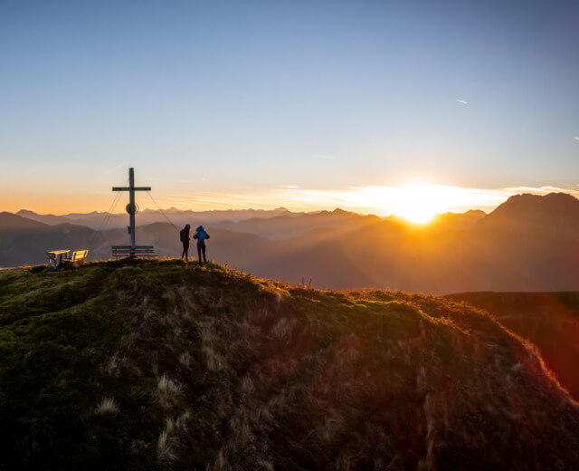 Sonnenaufgang am Kitzstein