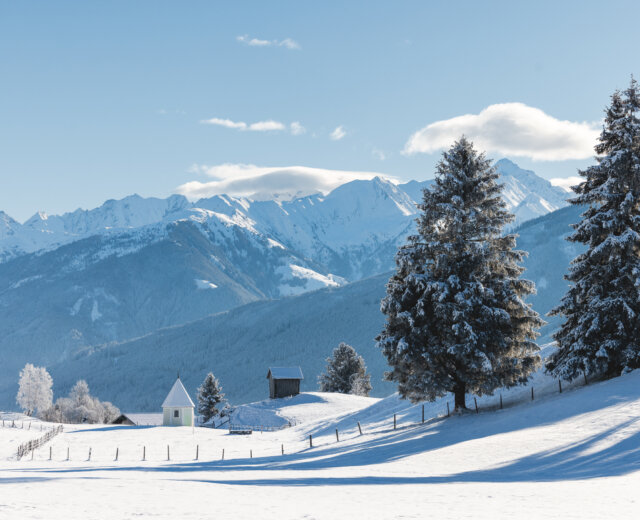 Uitzicht op Nationaal Park Hohe Tauern vanuit Mittersill©Ferienregion Nationalpark Hohe Tauern – Mathäus Gartner
