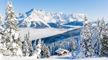 Karhütte op de Rossbrand in Filzmoos – het trefpunt voor langlaufers, toerskiërs en sneeuwschoenwandelaars in het SalzburgerLand.
