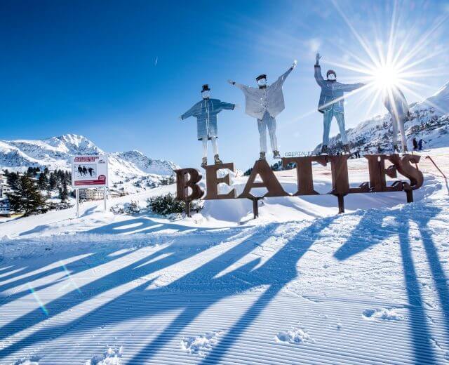 Einer der bekanntesten Urlaube Österreichs war jener von Beatles in Obertauern, wo sie für „Help!“ die Schneeszenen drehten