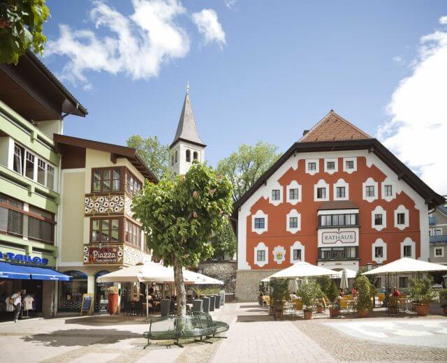Rathausplatz in Saalfelden