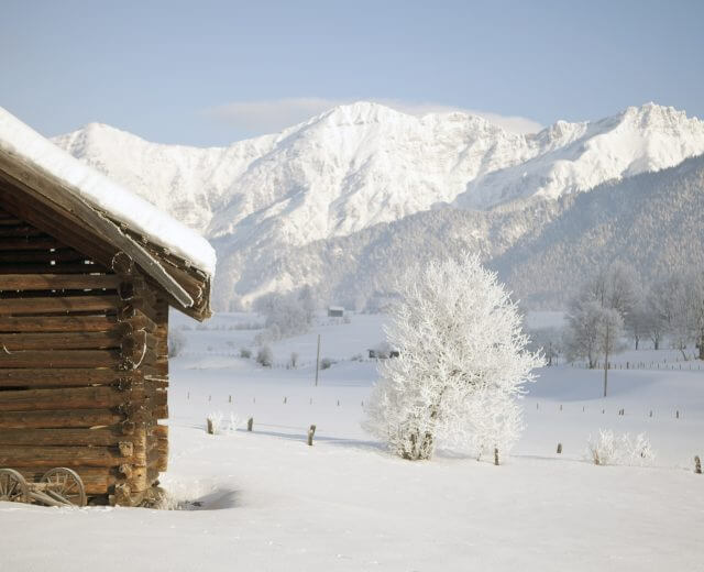 Winterlandschaft in Saalfelden Leogang
