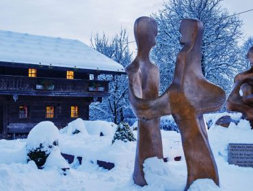 Strony rodzinne Franza Xavera Grubera, Hochburg-Ach w Górnej Austrii, i dom rodzinny twórcy melodii kolędy "Cicha noc".