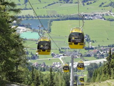 Kolejka górska w Salzburskim Lungau zawozi turystów do najpiękniejszych miejs widikowych i szlaków wędrownych.