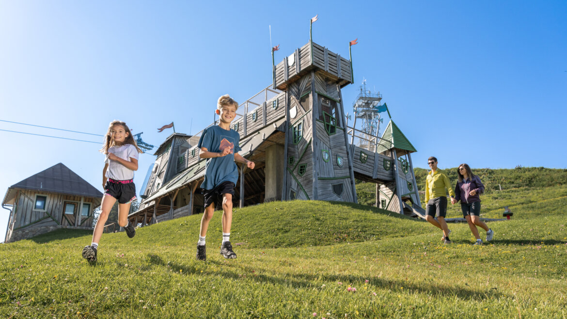 Olbrzymi plac zabaw i przygód na Górze Duchów "Geisterberg" © JOsalzburg